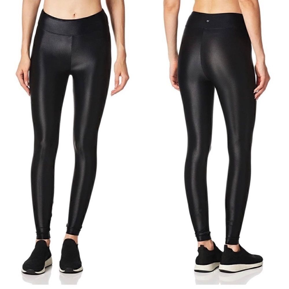 Koral women’s lustrous high rise black leggings